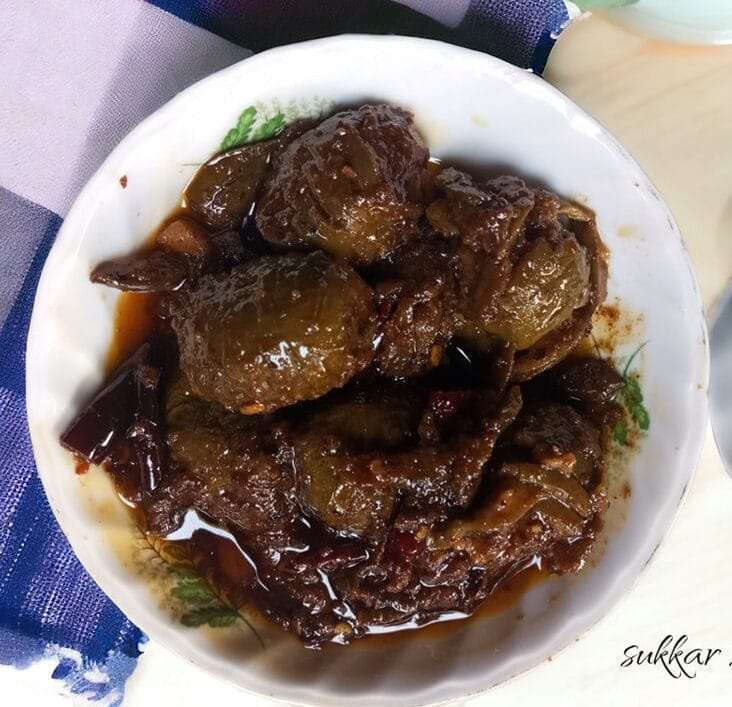 jolpai achar oily জলপাইয়ের তেলেডোবা আচার - Image 1