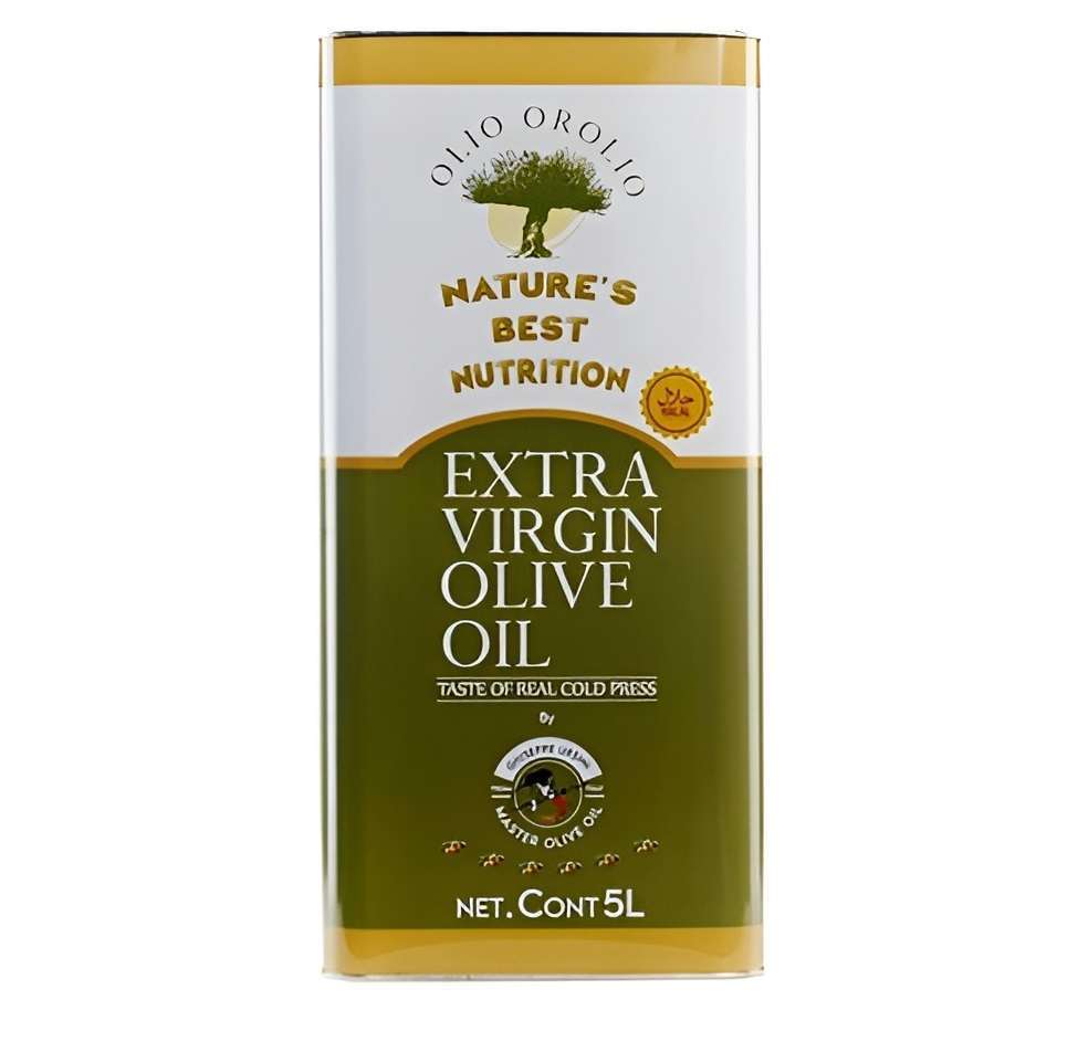 olio 5ltr (1) এক্সট্রা ভার্জিন অলিভ অয়েল - ৫লিটার - Image 1