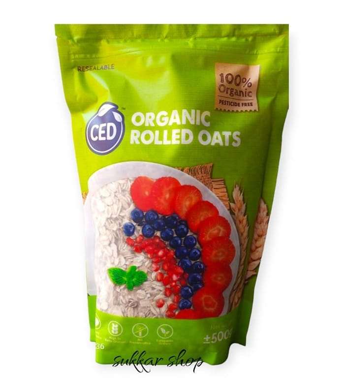 rolled-oats-1 রোলড ওটস - organic rolled oats - Image 1