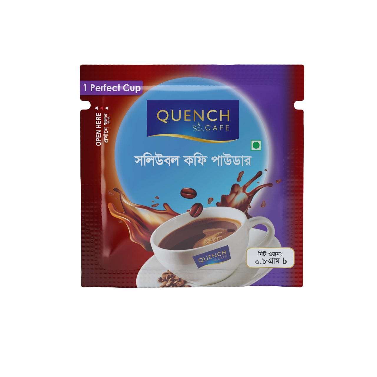 quence coffee ইনস্ট্যান্ট ব্ল্যাক কফি - ৩০পিস - Image 1